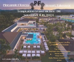 Pineapple Fitness Resort Takeover